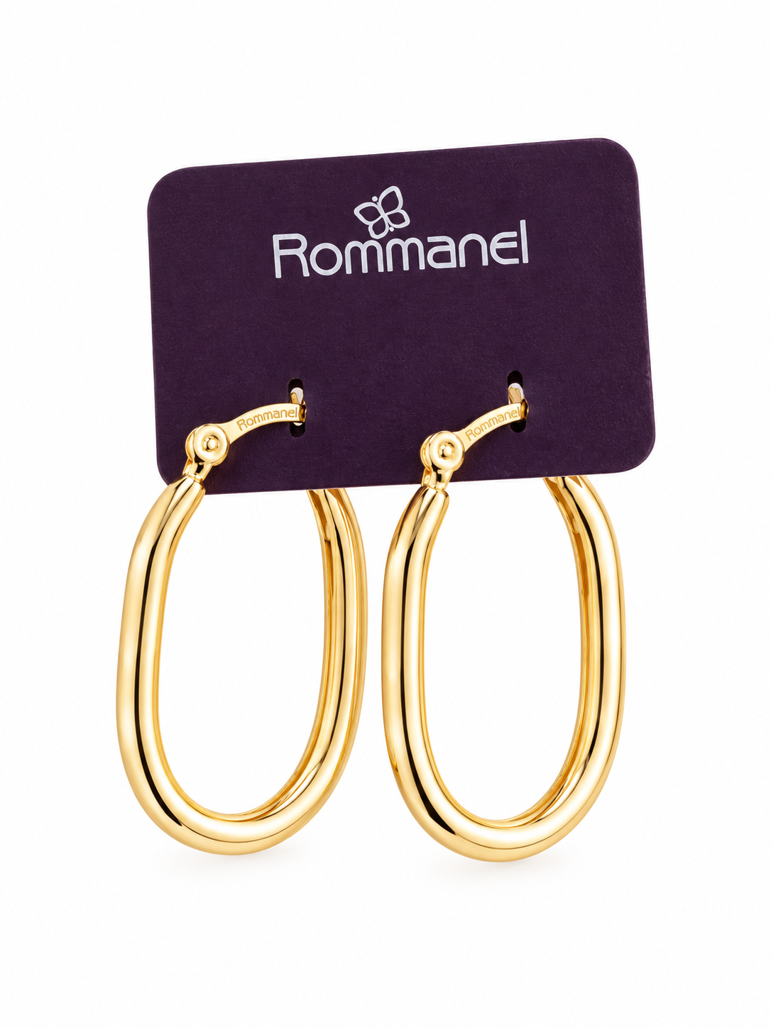Brinco Rommanel Argola Oval Lisa