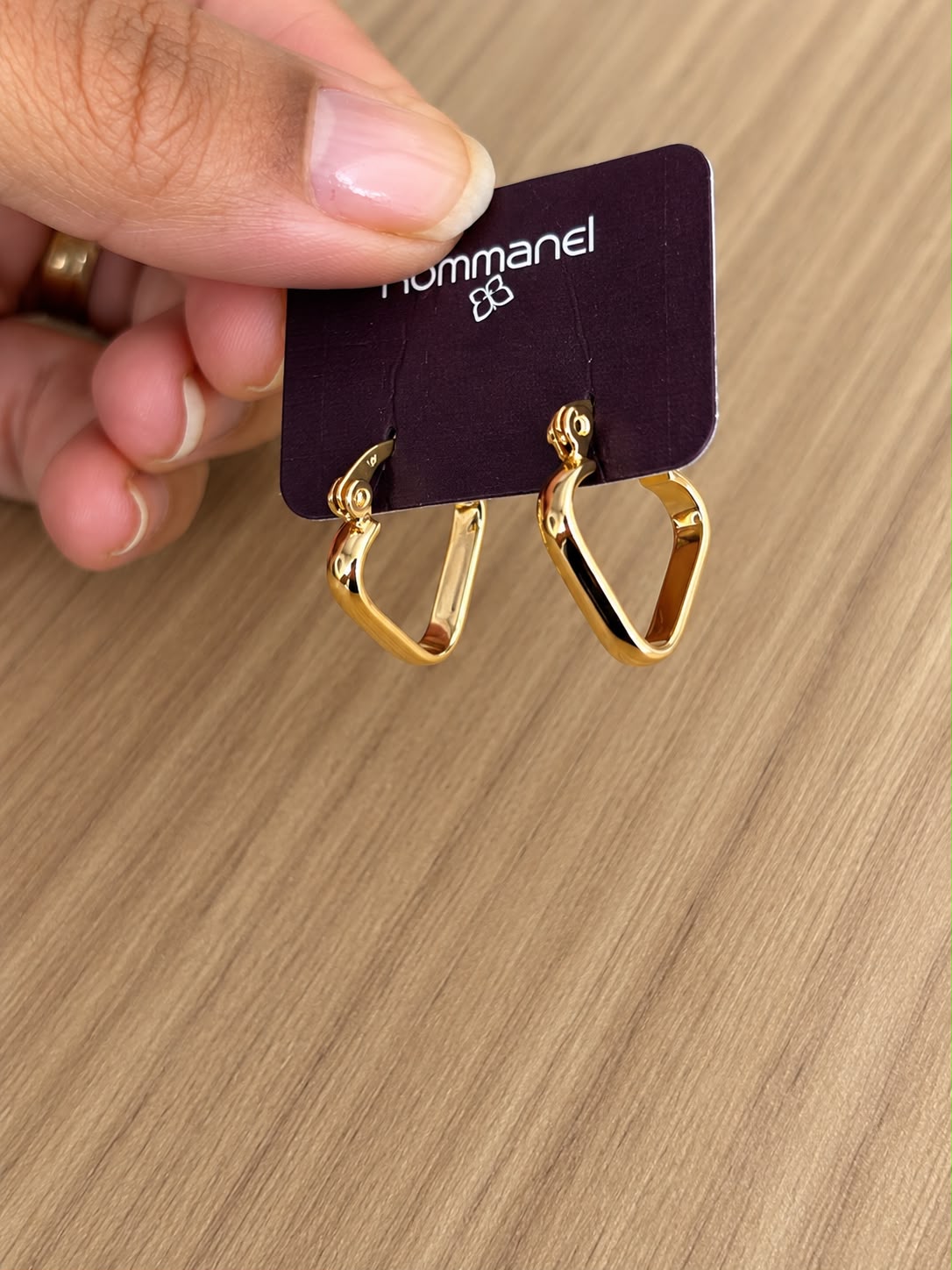 Brinco Rommanel Argola Coração